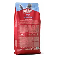Carnilove Cat Active Large Breeds su lašiša ir kalakutiena, sausas maistas katėms 6 kg — 2 nuotrauka