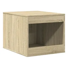 Prolenta Premium spintelė kraiko dėžei Klazina, 47 x 59 x 42 cm, ruda, mediena — 2 nuotrauka