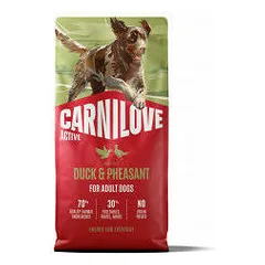 Carnilove Dog Active Adult su antiena ir fazanu, sausas maistas šunims 12 kg — 2 nuotrauka