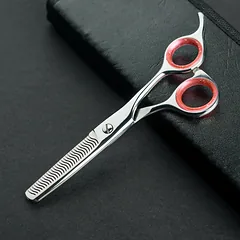 Excalibur Shears Silver Delta - profesionalios retinimo žirklės, pagamintos iš japoniško plieno, 30 dantukų