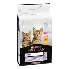 Purina Pro Plan Kitten Sausas pašaras kačiukams nuo 1 iki 12 mėnesių amžiaus su vištiena, 10 kg