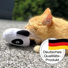 Aumüller žaislinė pagalvėlė katėms Panda Qi, 1 vnt. — 5 nuotrauka