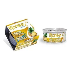 Monge Fruits Tuna & Pineapple konservai katėms su tunu ir ananasais, 80 g — 2 nuotrauka