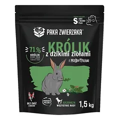 Paka Zwierzaka  - SH Rabbit and Wild Herbs PUPPY sausas maistas 1,5 kg