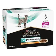 PURINA PRO PLAN Veterinary Diets Feline EN St/Ox Gastrointestinal Chicken 10x85 g