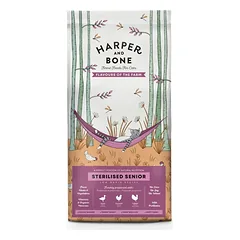Mėginys HARPER AND BONE Cat Senior Sterilizuotos fermos skoniai 70 g