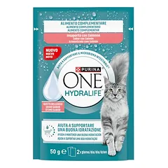 PURINA ONE Hydralife Katzen-Liquid skanėstai katėms 12 x 50 g — 2 nuotrauka