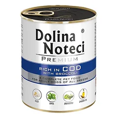 Dolina Noteci Premium su menkė ir brokoliais 800 g