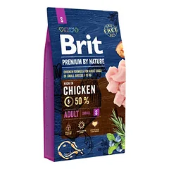 Brit Premium By Nature Adult S sausas maistas šunims 1kg. – 8kg.