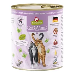 GranataPet DeliCatessen bandomasis rinkinys, drėgnas maistas katėms 6 x 800 g — 2 nuotrauka