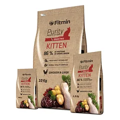 Fitmin Purity Kitten sausas maistas kačiukams