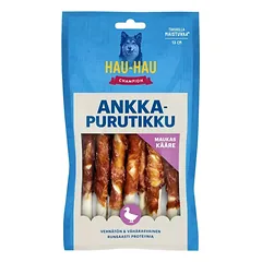 Hau-Hau Champion Duck kramtukai šunims su vištienos filė ir jautienos oda, 100 g