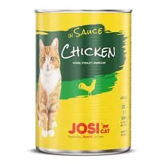 JosiCat Chicken in Sauce konservuotas maistas katėms su vištiena padaže, 415 g
