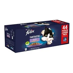 Felix in jelly MEAT MIX 44x85g paketėlis 