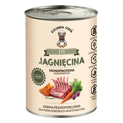 KUCHNIA SZEFA Fit Aviena 400 g mažai riebalų, monoproteininė maisto produktas visų veislių šunims