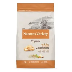 Nature’s Variety Original Chicken sausas maistas suaugusioms katėms su vištiena, 7 kg