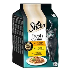 Sheba Fresh Cuisine Taste of Rome drėgnas maistas katėms 6 x 50 g