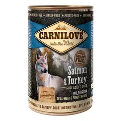 Carnilove konservai šunims Wild Meat Salmon&Turkey 400g.