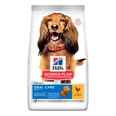 Hill's Science Plan Oral Care Chicken sausas pašaras suaugusiems šunims