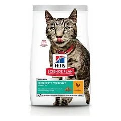 Hills Science Plan Perfect Weight Adult With Chicken sausos maistas suaugusiems katėms su antsvoriu arba polinkiu nutukti, 1.5 kg