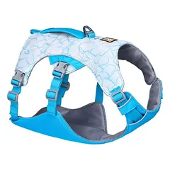 Ruffwear aušinančios petnešos Swamp Cooler Harness Biolumin Blue