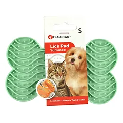 Flamingo laižymo kilimėlis Yummee, L 15 x B 8,6 x H 1,9 cm parduotuvėje groomerpro.eu