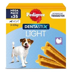 Pedigree Dentastix Light: dantų priežiūros skanėstas mažiems šunims (3 - 10 kg) — 2 nuotrauka