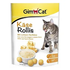 GimCat Cheese Tabs vitaminizuotos sūrio tabletės katėms, 10 g