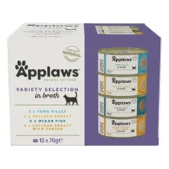 Applaws Cat Chicken & Fish Multipack konservų rinkinys katėms