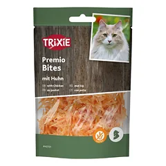 TRIXIE PREMIO Chicken Filet Bites, skanėstas katėms vištienos kąsneliai 50 g