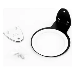 Activ Dryer Holder Q96 - sieninis laikiklis rankiniam džiovintuvui, su guminiu žiedu, Czarny — 2 nuotrauka