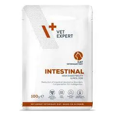 VetExpert Veterinary Diet Intestinal drėgnas maistas katėms, turinčioms virškinamojo trakto sutrikimų, 100 g