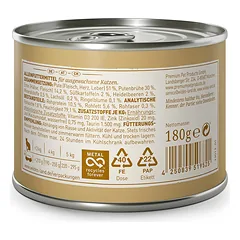 WILDES LAND Ragout konservai katėms su kalakutiena, antiena ir batatais 180 g — 2 nuotrauka
