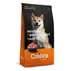 CALIBRA Dog EXPERT+ Adult SM Sens.&Gastro sausas pašaras m. veisl. šunims jautr. virškinimui, 6 kg