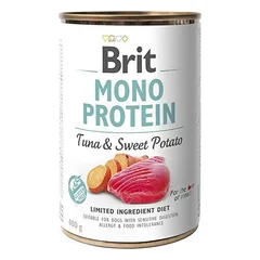 BRIT Monoproteininis tunas ir saldžiosios bulvės 400 g Monoproteininis tunas ir saldžiosios bulvės