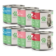 Fellicita Nassfutter Mixpaket Nr. 3 Multiprotein