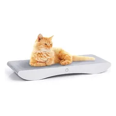Canadian Cat Company draskymo lenta COMET, L 75 x B 30 x H 8 cm – dydis XL / tamsiai pilka, medžio raštu — 2 nuotrauka