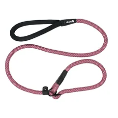 Alcott Adventure Slip Rope Pavadėlis 150cm Raudonas - atspindintis virvinis pavadėlis šunims, raudonas