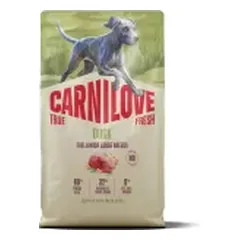CARNILOVE Dog True Fresh DUCK Junior Large Breeds maistas šunims