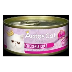 Aatas Cat Creamy Chicken Crab Konservai Katėms Su Vištiena Ir Krabu 80g — 2 nuotrauka