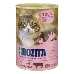 Konservai katėms Bozita Cat paté paštetas su jautiena, 400g