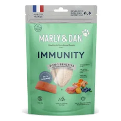 Marly & Dan Jerky Imunity skanėstai su lašiša šunims