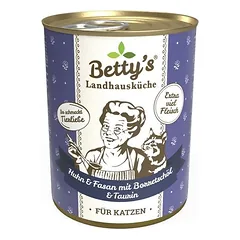 Betty´s Landhausküche Katze mit Borretschöl 6x400gD