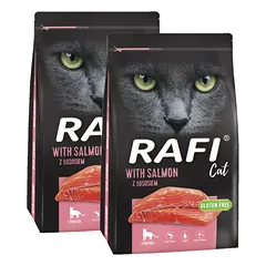 DOLINA NOTECI Rafi Cat sausas ėdalas sterilizuotoms katėms su lašiša 2x7kg