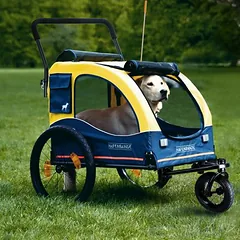 HAFENBANDE dviračio priekaba Cabby L su dviem jungtimis, L 155 x B 74 x H 103 cm / iki 45 kg — 4 nuotrauka