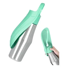 Wasserflasche für Hunde 750 ml – tragbares Accessoire für draußen