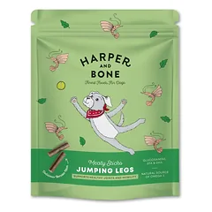 Skanėstai šunims Harper and Bone Dog meat sticks for healthy movement su kumpiu ir kalakutiena, 75 g