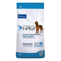 Virbac Veterinary HPM Adult Sensitive Neutered Dog Large & Medium, sausas maistas šunims — 2 nuotrauka