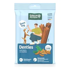 Green Petfood Denties mit Insekten nuotrauka