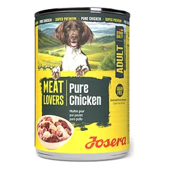 Josera Meat Lovers Pure Chicken konservuotas pašaras šunims su vištiena, 400 g